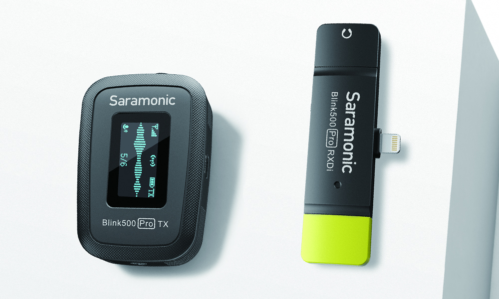 พรีวิว SARAMONIC BLINK 500 PRO B3 ไมโครโฟนไร้สายหนีบปกต่อมือถือสำหรับงาน LIVE STREAMING