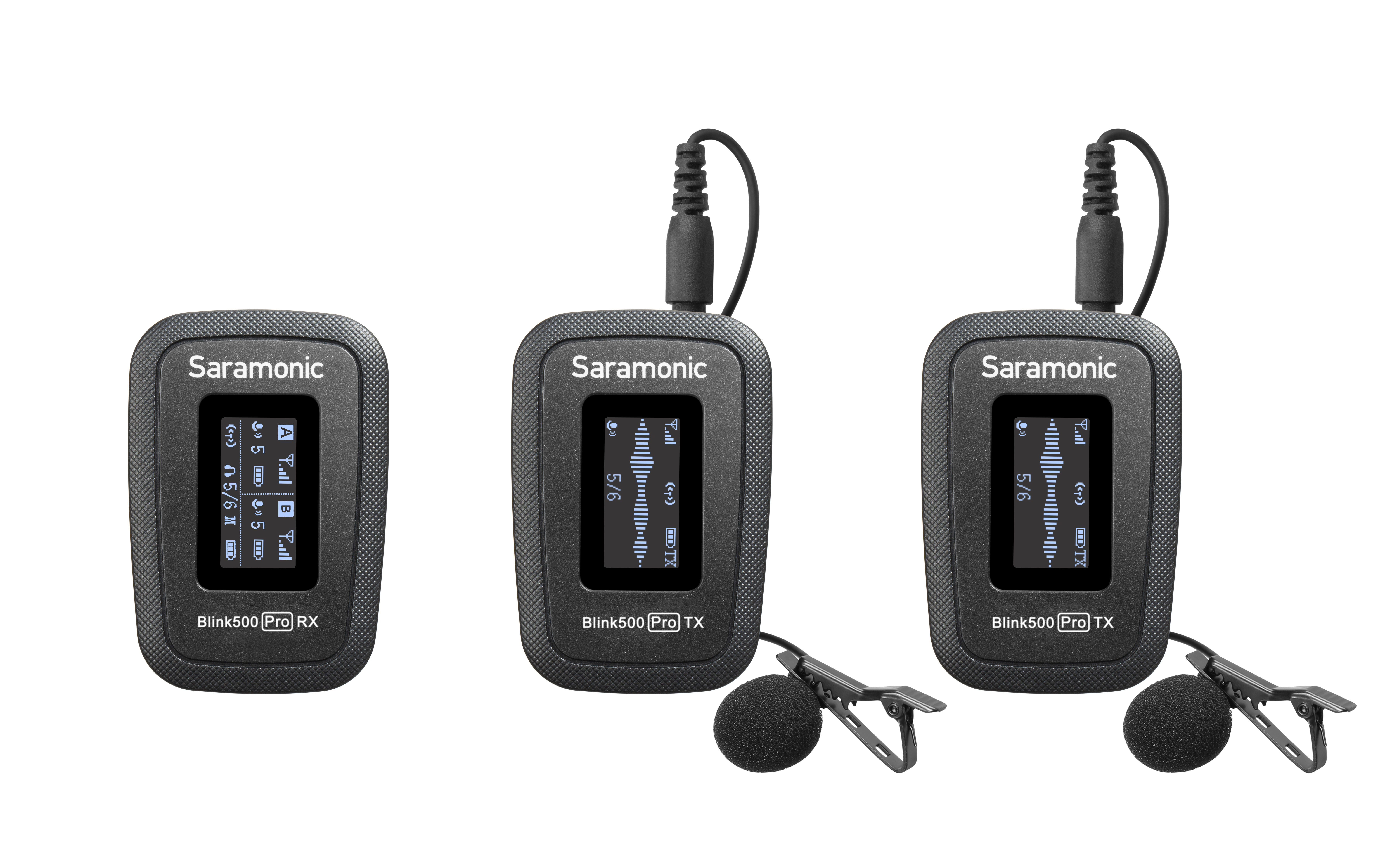 Saramonic Blink 500 Pro ไมโครโฟนไร้สาย ประสิทธิภาพสูง ส่งสัญญาณได้ไกล ดีไซน์สวย