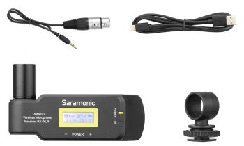 Saramonic UwMic 11 TH RX-XLR11 ไมโครโฟนไร้สาย คลื่น UHF 1 ตัวส่ง