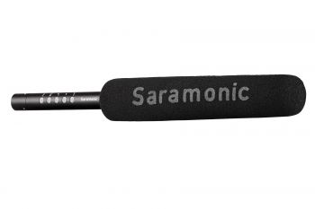 Saramonic SR-TM7 ไมโครโฟนช็อตกันติดหัวกล้องไมค์คอนเดนเซอร์ XLR รับเสียงเป็นแบบซุปเปอร์คาร์ดิออยด์