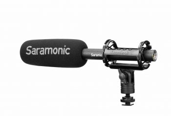 Saramonic SoundBird T3 ไมโครโฟนช็อตกันติดหัวกล้องไมค์คอนเดนเซอร์ XLR ทิศทางรับเสียงเป็นแบบคาร์ดิออยด์