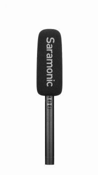 Saramonic SoundBird V1 ไมโครโฟนช็อตกันติดหัวกล้องไมค์คอนเดนเซอร์ XLR ทิศทางรับเสียงเป็นแบบซุปเปอร์คาร์ดิออยด์