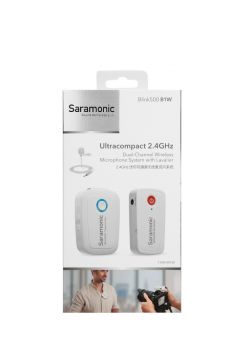 Saramonic Blink500 B1W ไมโครโฟนไร้สาย คลื่น2.4GHz  สำหรับกล้องและสมาร์ทโฟน (1 ตัวรับ 1 ตัวส่ง)