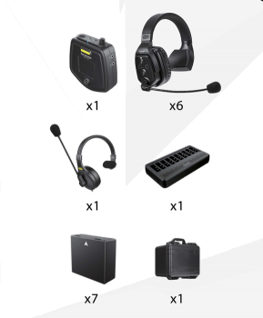 SARAMONIC - WiTalk WT7S  Wireless Intercom Headset System
